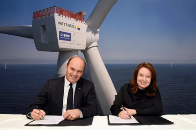 BASF plans to secure more gigascale offshore wind from Vattenfall for giant German chemicals site
