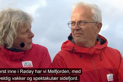 NRKs sommerskute besøkte Selsøyvik og oppdretter Aksel Olsen