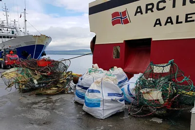 900 tonn avfall samlet inn gjennom Fishing for Litter