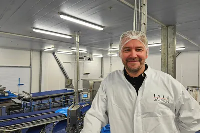 Brukte kodenavn og hemmelig transport under byggingen av ny laksefabrikk