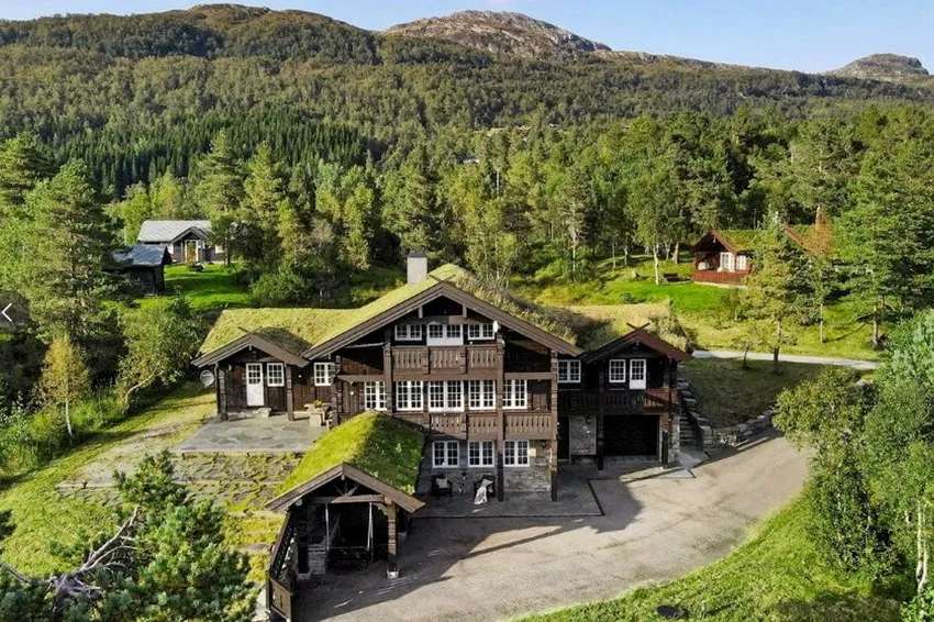 Sjekk hvilken laksemilliardær som selger denne luksushytta