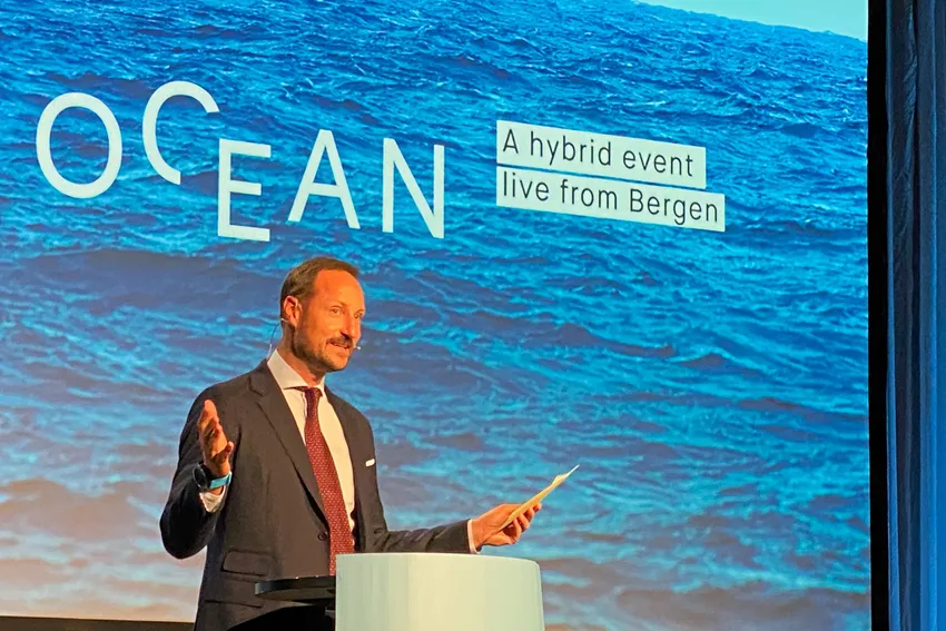 Kronprinsen åpnet havkonferansen «The Ocean»: – Vi er her for å bringe havet tilbake i balanse