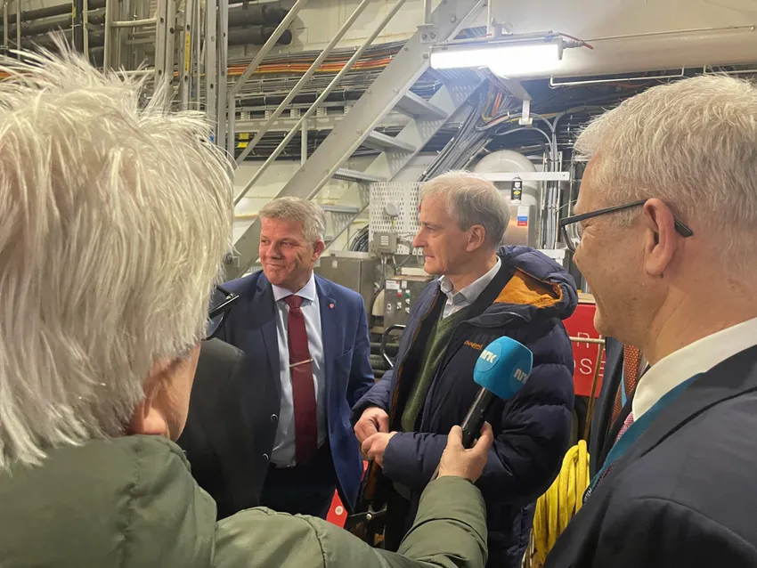 Støre og Skjæran møtte flere havbruksaktører i Nord-Norge. Dette ønsket de å formidle til regjeringen