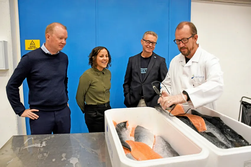 Ministeren har troen på superkjølt laks