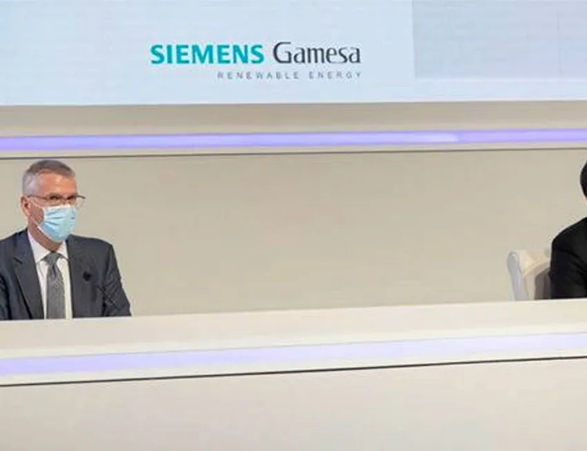 A departing CEO, the chairman who sacked him and the new boss: awkward moments at Siemens Gamesa