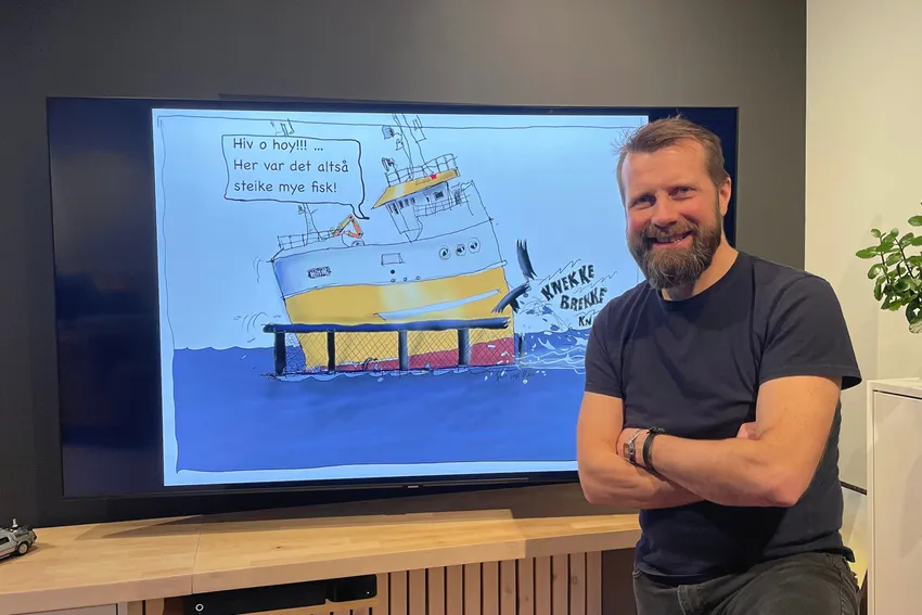 Jørn Terje Olsen møter sjømatnæringa med humor og brodd