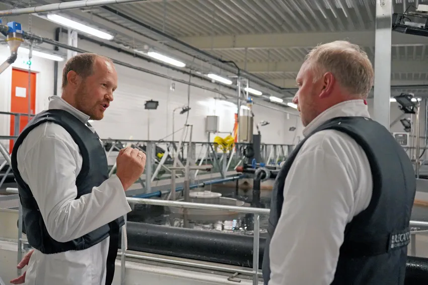 Mowi Steinsvik tester nytt vannrensesystem