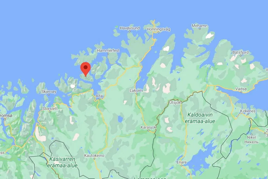 Stjernøya i Finnmark.