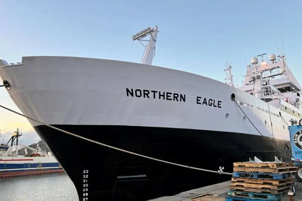 American Seafoods fleet of seven factory trawlers, most of which are 50 years old or older, is not getting any younger.