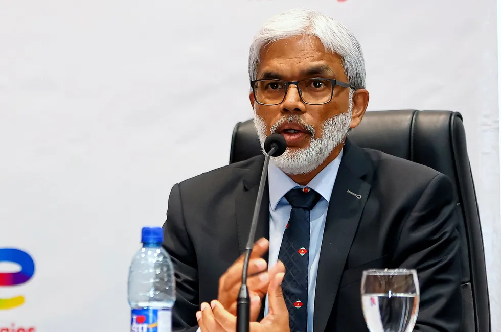 Staatsolie managing director Annand Jagesar.