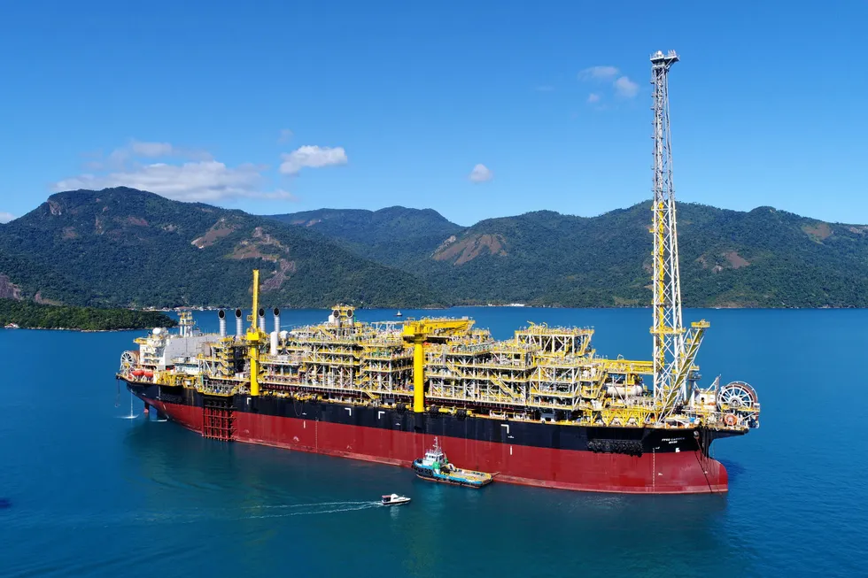 The Carioca FPSO: destined for Petrobras' Sepia field offshore Brazil
