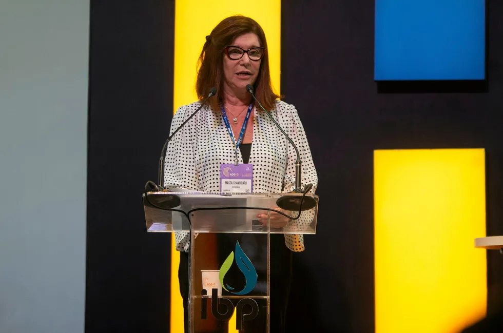 Petrobras chief executive Magda Chambriard.