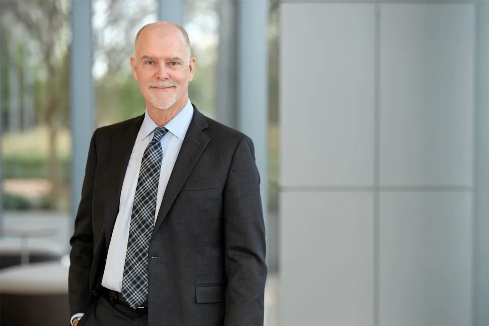Milestone: McDermott International chief executive Michael McKelvy.