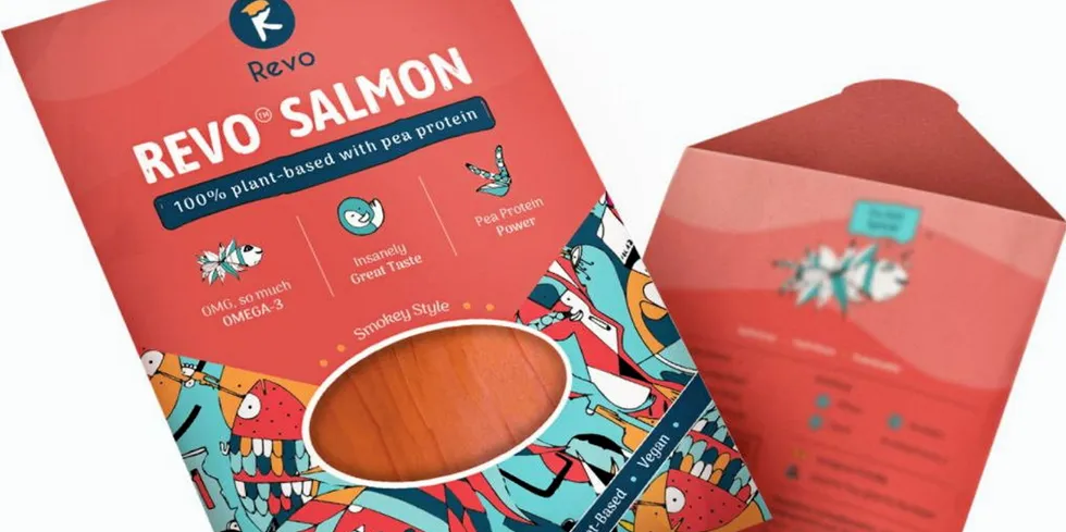 Revo Foods produces plant-based seafood, produced with 3D food Printing.