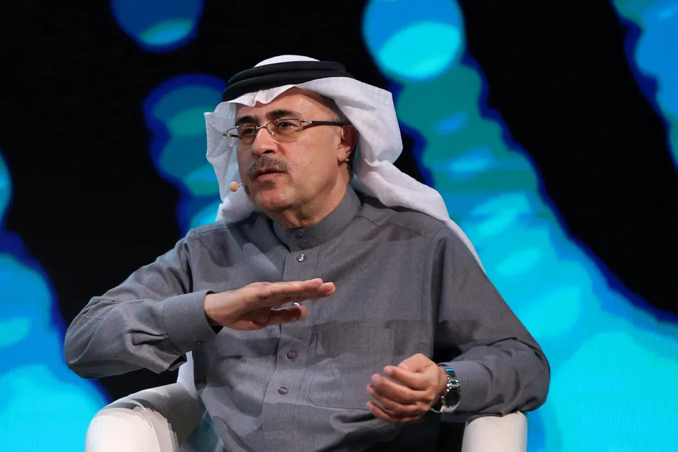 Gas plans: Aramco chief executive Amin Nasser.