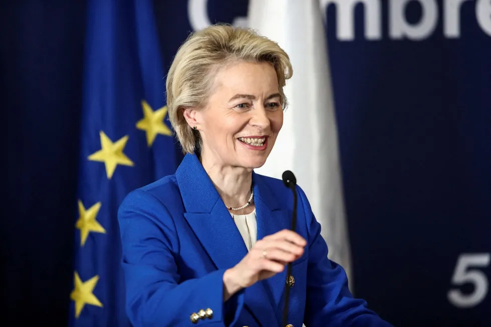 European Commission President Ursula von der Leyen.
