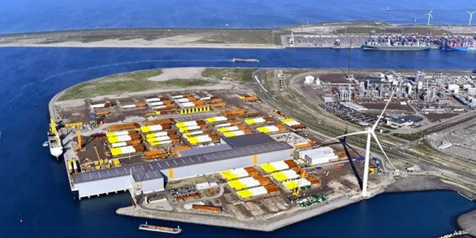 The Maasvlakte 2 terminal in Rotterdam where Sif has its manufacturing facilities