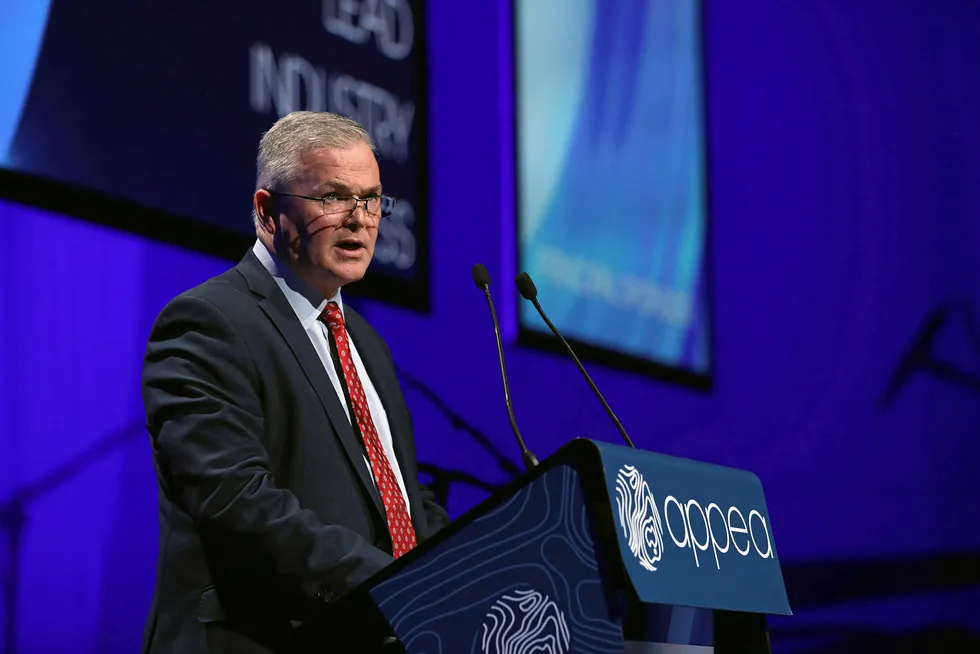 Record quarter of production: Santos chief executive Kevin Gallagher