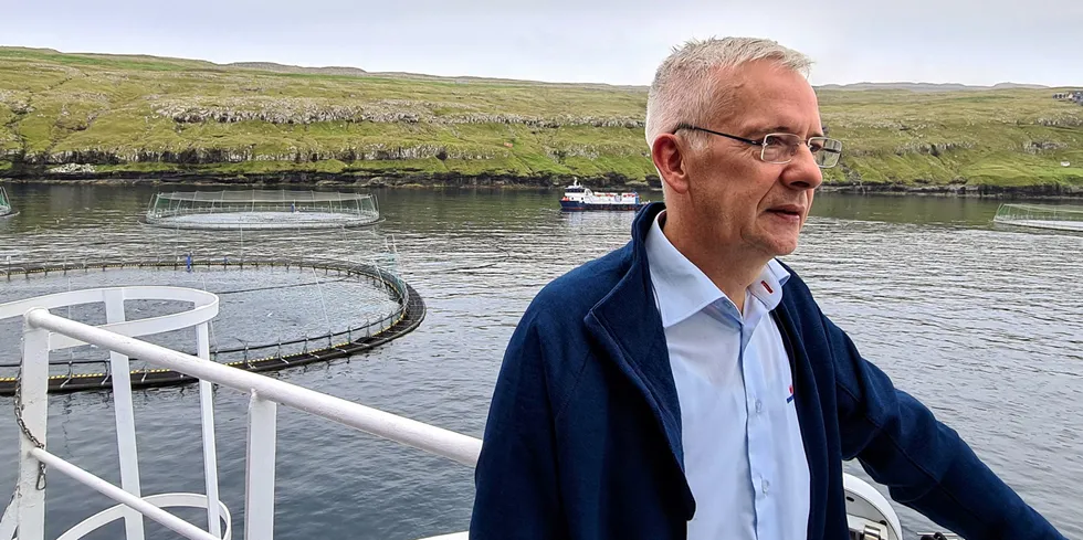 Bakkafrost CEO Regin Jacobsen is confident that fish health strategies and investments will improve future biological results.