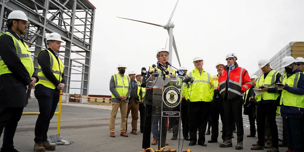US Secretary of Energy Jennifer Granholm.