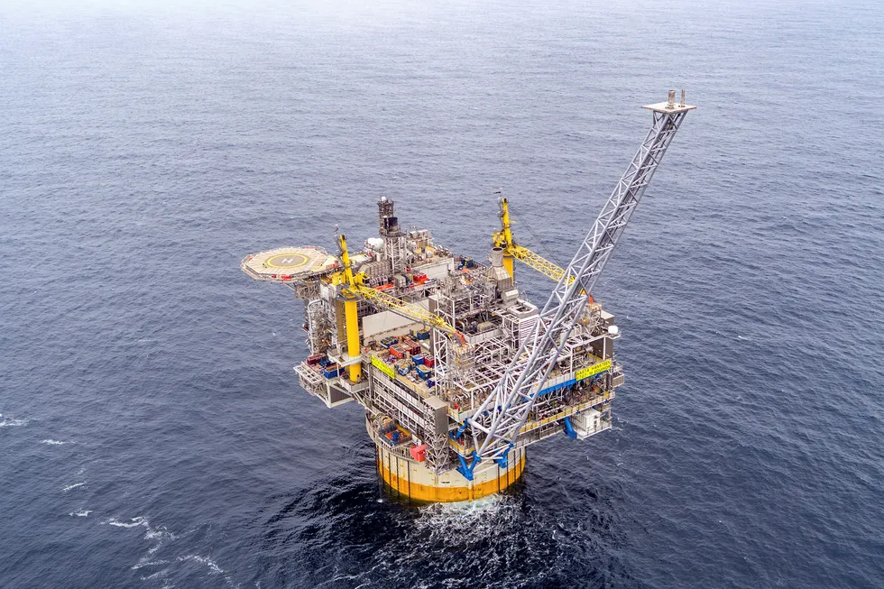 In production: Equinor's Aasta Hansteen platform