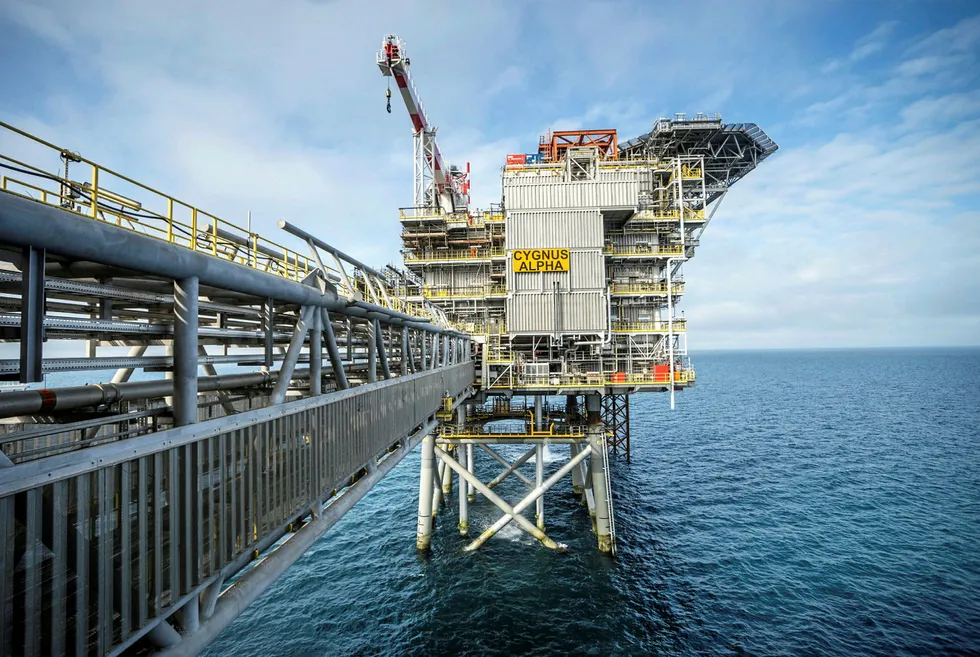 Digitalisation: Cygnus gas platform off UK