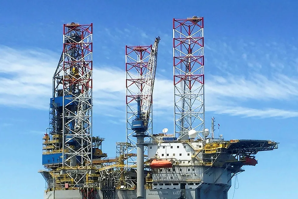 Drill campaign: ExxonMobil is drilling four wells off Victoria using the jack-up Noble Tom Prosser