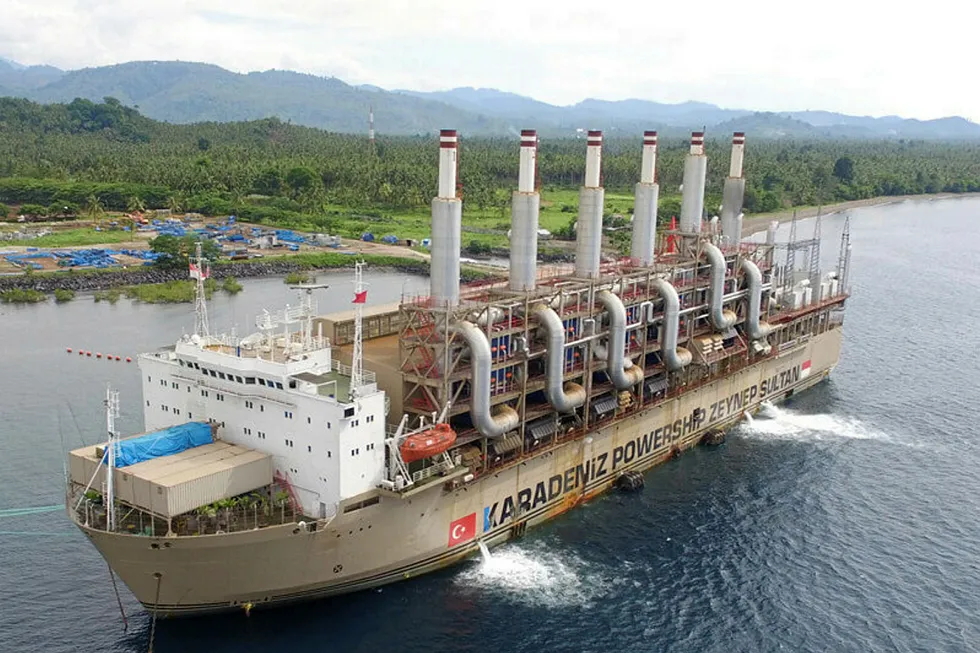 Going green: the powership Zeynep Sultan