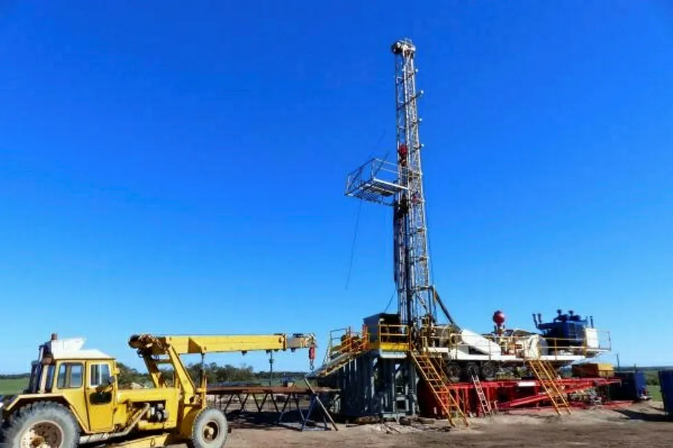 DCA Rig 7 rigged up on a previous Key operated campaign