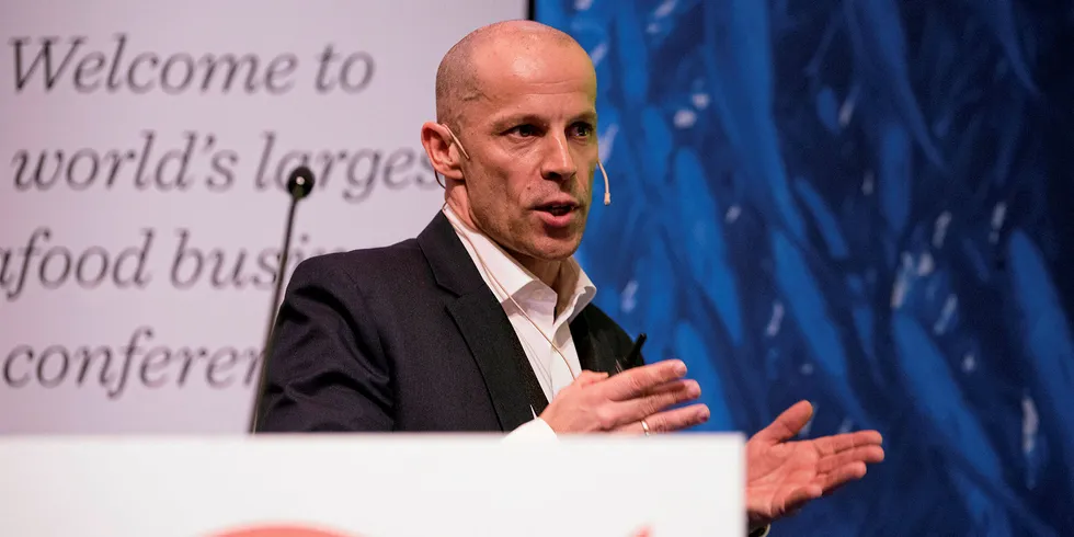 Charles Hostland, CEO Norway Royal Salmon