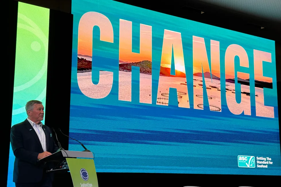 "Sustainability is no longer a trend,” ASC CEO Chris Ninnes said at the launch of the ASC Farm Standard.