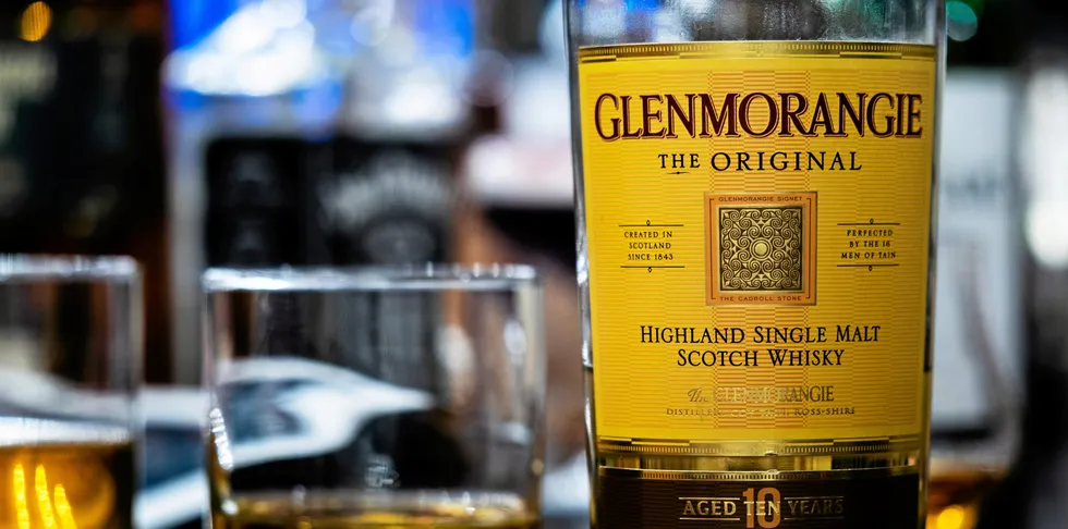 Glenmorangie Single Malt Scotch Whisky.