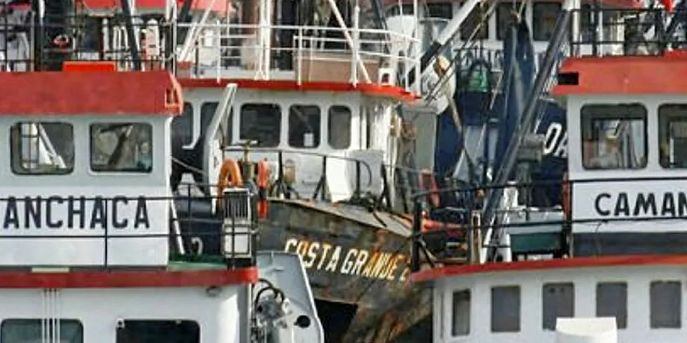 Camanchaca fishing vessel.