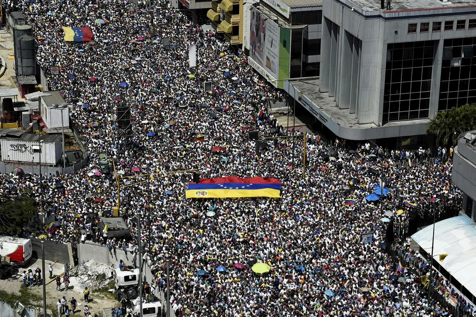 Continued turmoil: in Venezuela