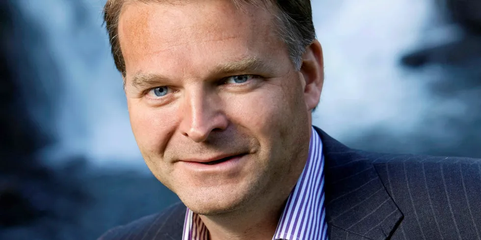 . Erik Heim is CEO of Nordic Aquafarms.