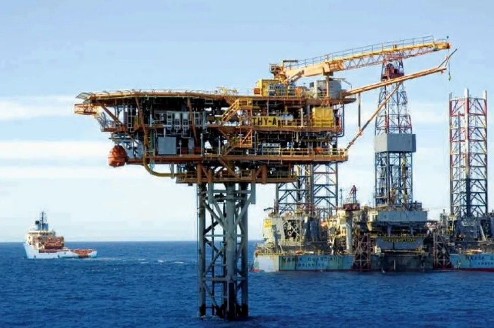 Host facility: the Thylacine platform, Otway basin, Australia