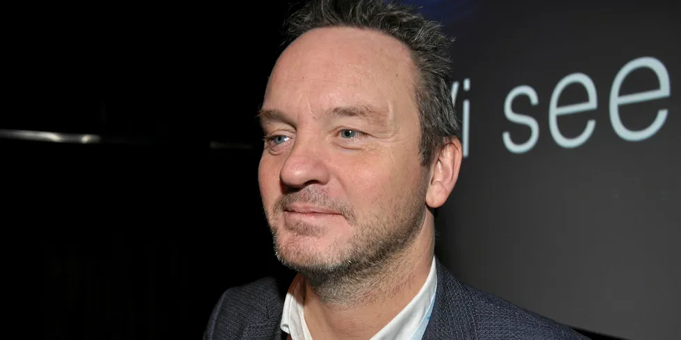 Sjømat Norge Director Geir Ove Ystmark. The trade group announced it would cancel the event in Bodo, Norway this year over coronavirus concerns.
