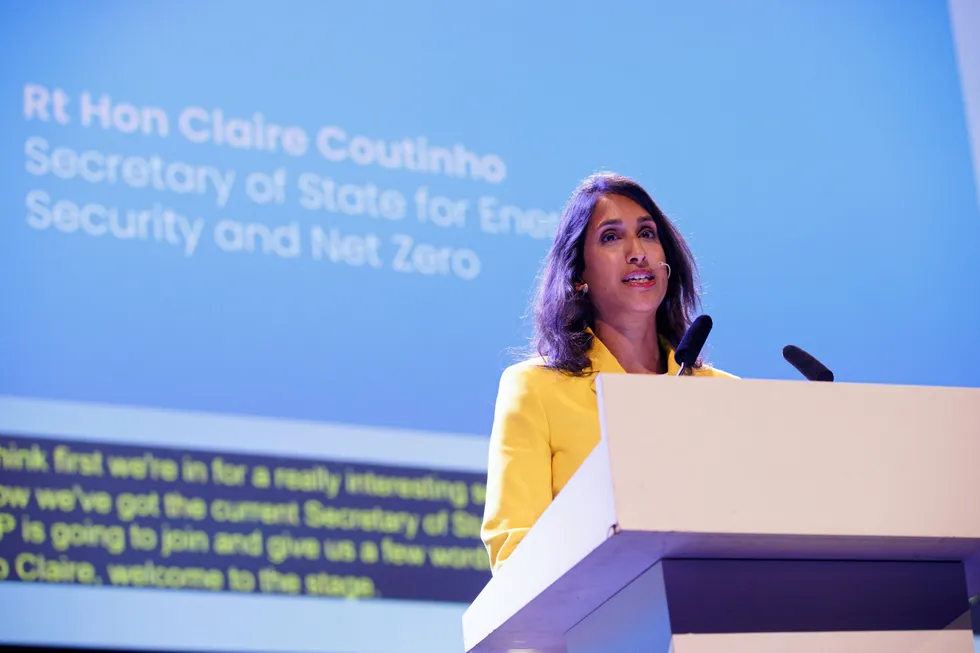 Coutinho was speaking at the RenewableUK Global Offshore Wind summit in Manchester.