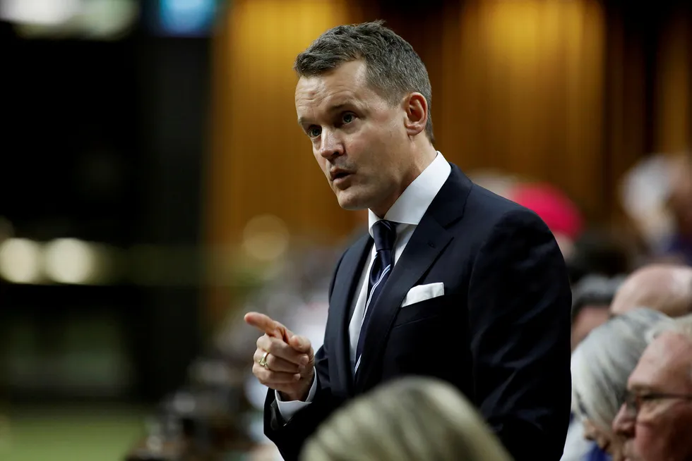 Agrees funding: Canada's Minister of Natural Resources Seamus O'Regan