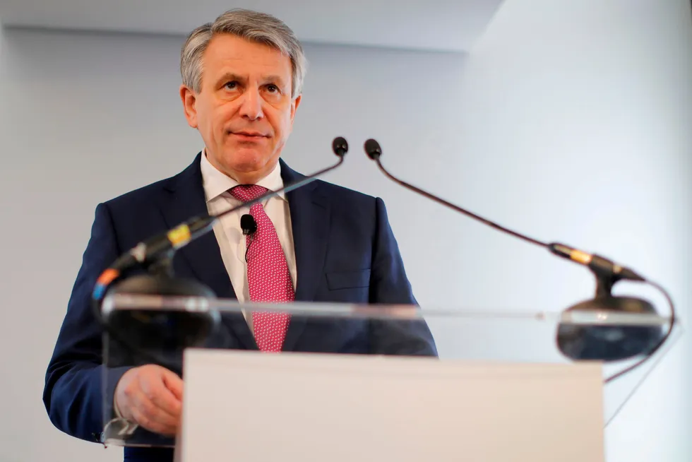 Not yet: Ben van Beurden, chief executive of Shell, whose Bonga South West Aparo project is proving to be a major challenge
