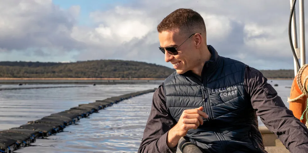 Justin Welsh heads up Leeuwin Coast as aquaculture GM at agri giant Harvest Road.