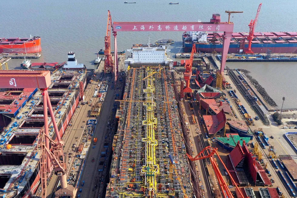 The Liza Prosperity FPSO, the second Guyana-bound Fast4ward FPSO was launched at SWS last year.