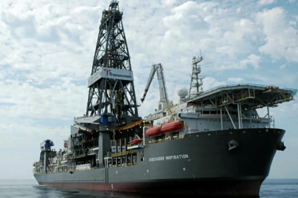 Transocean: Discoverer Inspiration ultra deepwater drillship