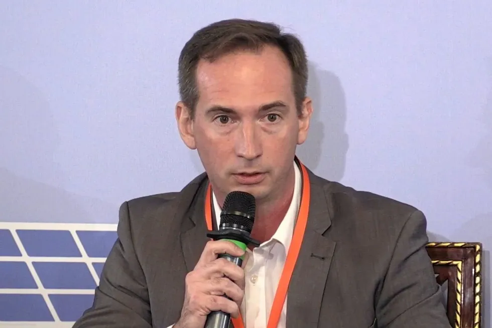Managing director of Ukraine's gas transmission operator TSOUA, Dmytro Lyppa.