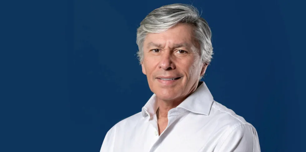 Jose Ramon Gutierrez, executive president at Chile salmon farmer Multi X. The most notable deal of this year's opening quarter was Cargill's move to take a 24.5 percent stake in the Chilean salmon farmer.