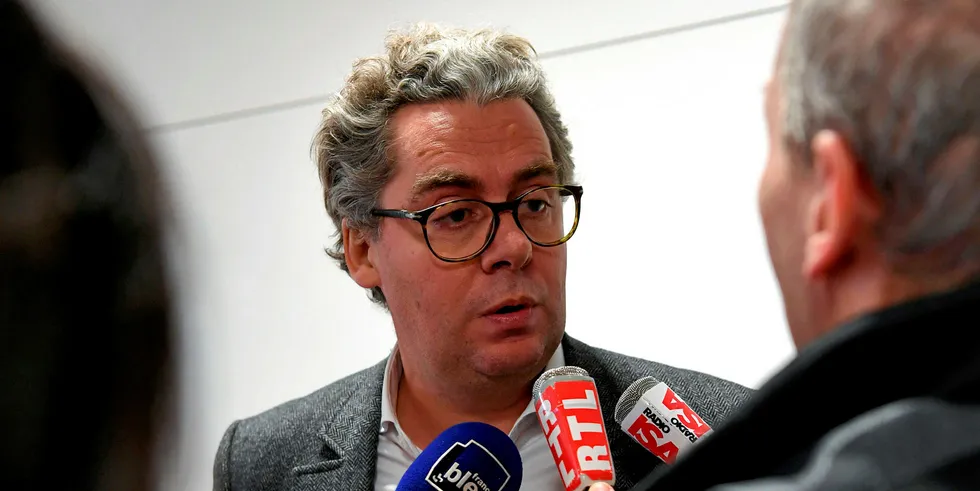 Senvion chief executive Yves Rannou
