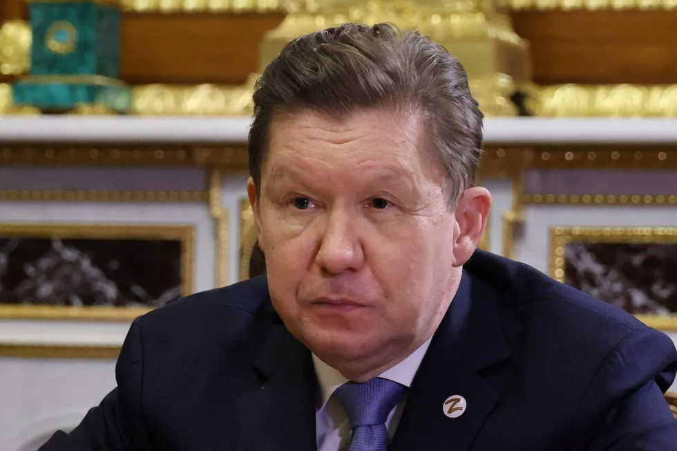 Assets hunt: Russia's Gazprom chief executive officer Alexei Miller