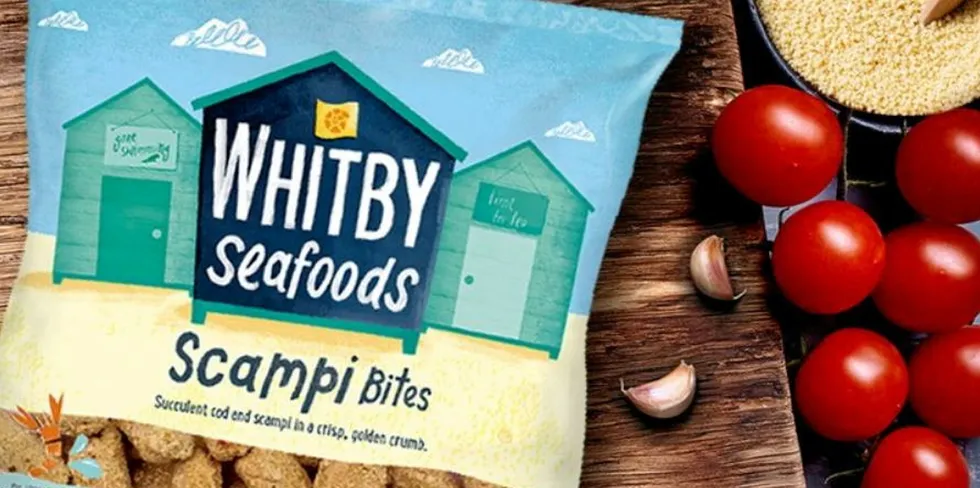 . Whitby Seafoods scampi.