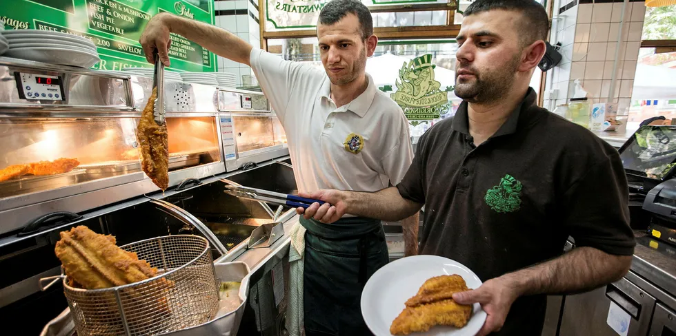 The UK's massive out-of-home seafood consumption has plummeted. As talk turns toward easing restrictions, the industry wonders when sales will recover.