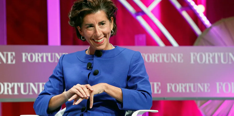 Governor of Rhode Island Gina Raimondo